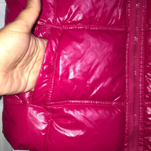 converse all star Girls Pink Vest Large 12-13 Yrs Retro Y2k High Collar - Picture 4 of 11